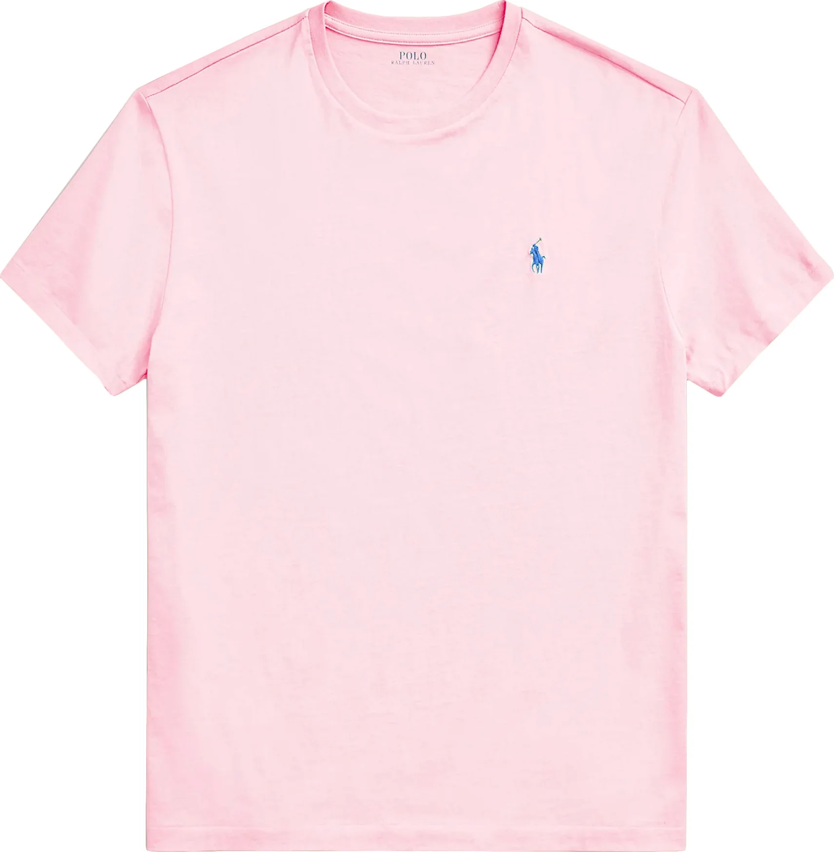 T-shirt Uomo Ralph Lauren Tinta Unita Colorata Maniche Corte T-shirt Casual Girocollo In 100% Cotone Con Logo Ricamato