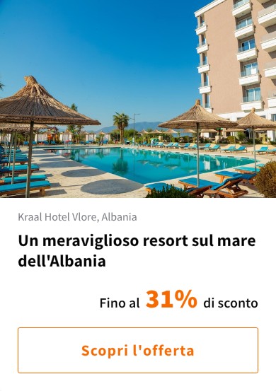 Un meraviglioso resort sul mare dell&#x27;Albania