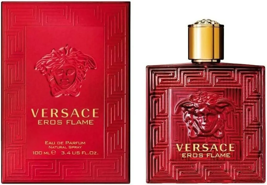 Versace eros flame profumo uomo 100ml eau de parfum