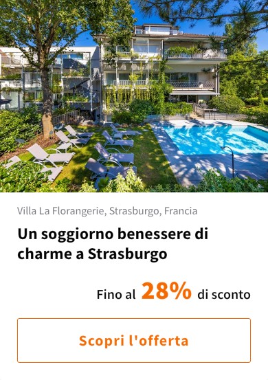 Un soggiorno benessere di charme a Strasburgo
