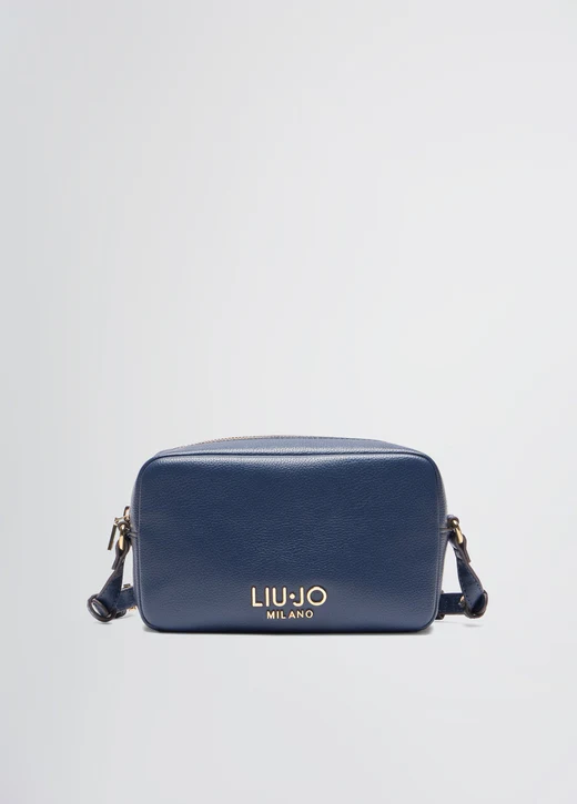 Borsa a Tracolla con Logo / Blu
