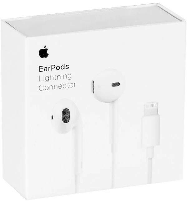 Apple cuffie auricolari earpods lightning connector colore bianco per iphone 7 8 x xs xr 11 12 13 14 15 pro