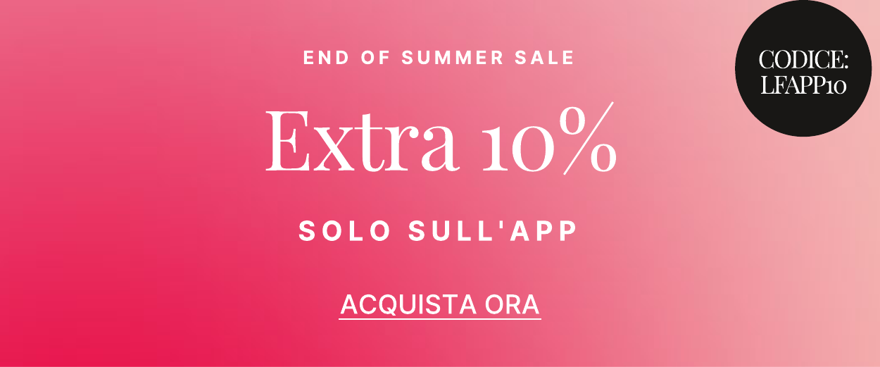 extra 10 sull app acquista ora