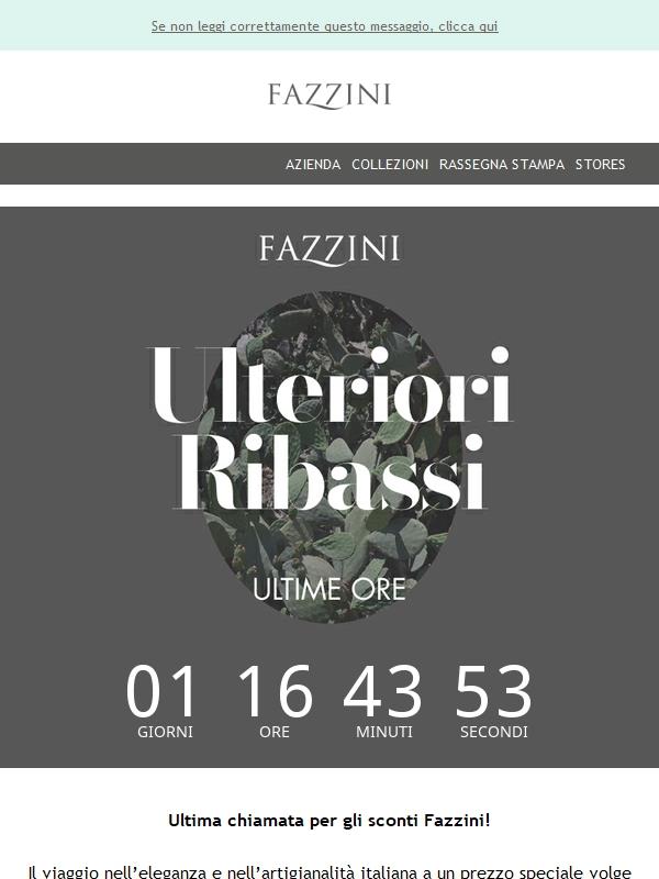 ⏰ Il tempo dei saldi sta per finire 🏷️