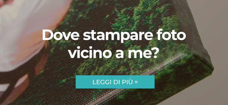 Scopri dove stampare le tue foto: la soluzione più pratica sono le Foto su Tela, veloci ed economiche.