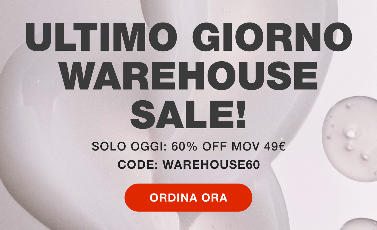60% OFF WAREHOUSE SALE