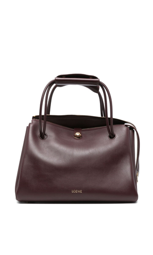 Madrid large leather handbag