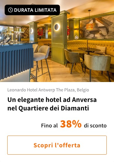 Un elegante hotel ad Anversa nel Quartiere dei Diamanti