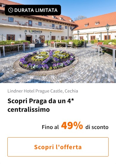 Scopri Praga da un 4* centralissimo