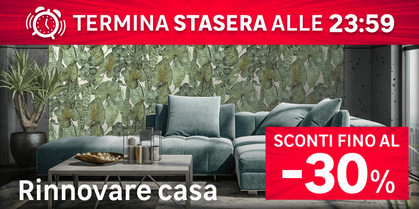 rinnovare casa termina il primo settembre con 30% di sconti