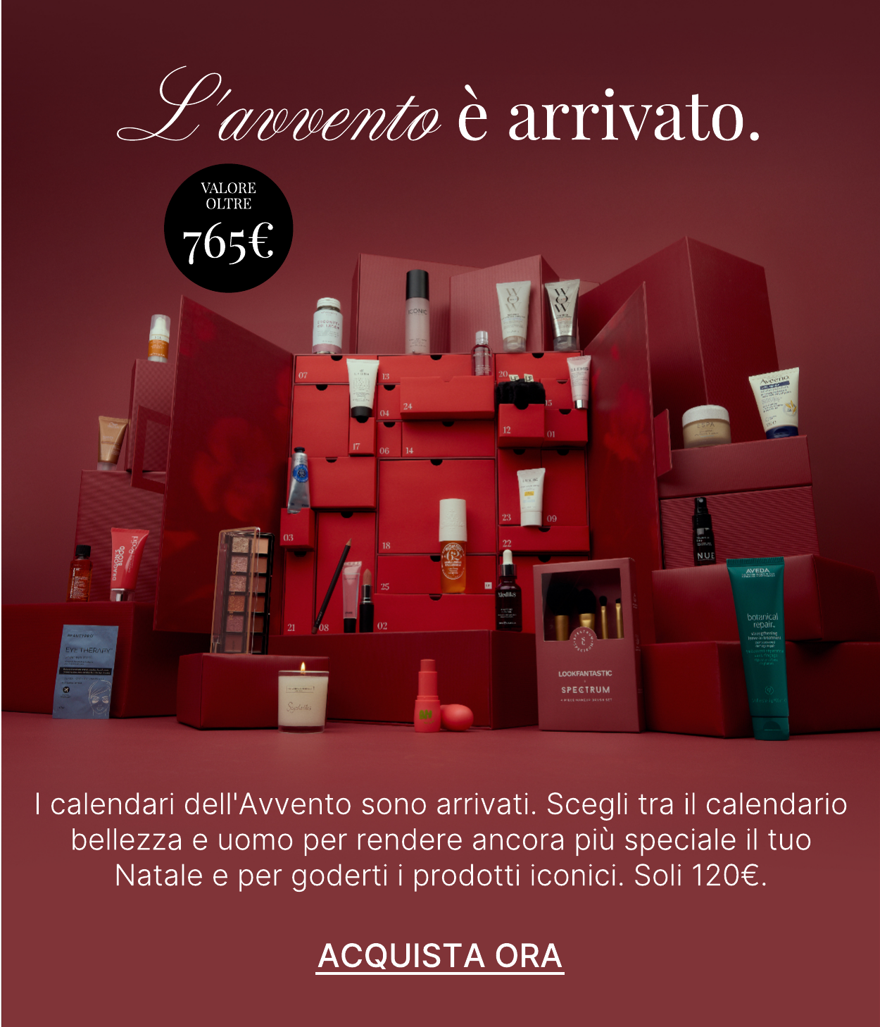 I CALENDARI DELL'AVVENTO, SOLI 120