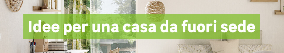 prodotti per una casa da fuorisede
