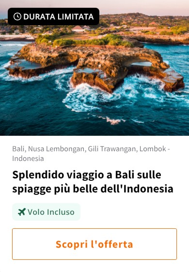 Splendido viaggio a Bali sulle spiagge più belle dell&#x27;Indonesia