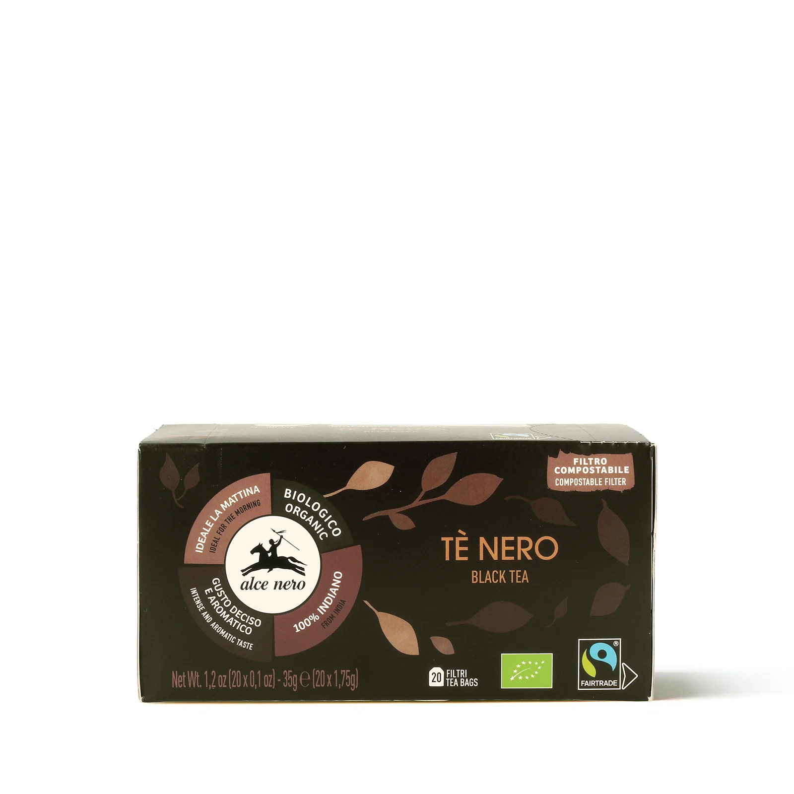 Image of Tè nero biologico - 20 filtri
