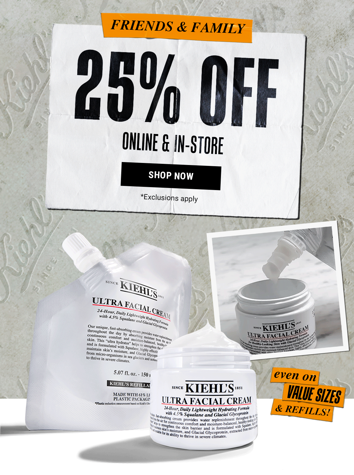 25% OFF ONLINE & IN-STORE