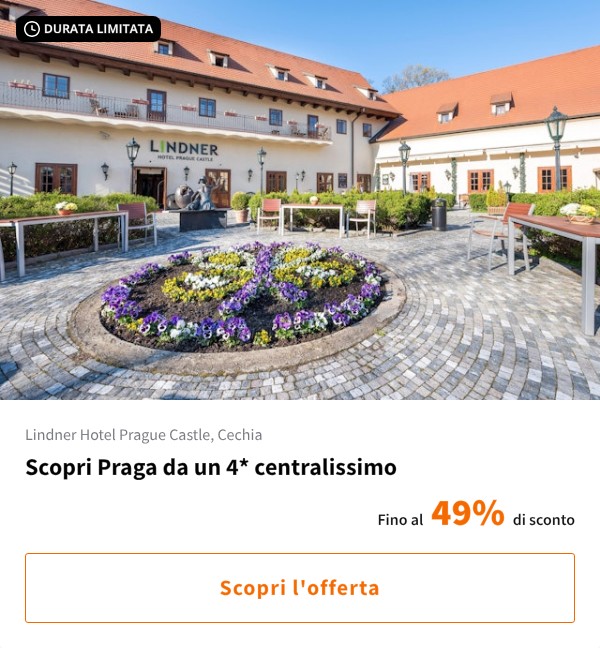 Scopri Praga da un 4* centralissimo