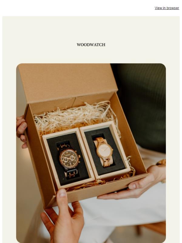 Gifting week arrived! ❤️ Up to 20% OFF and FREE engraving