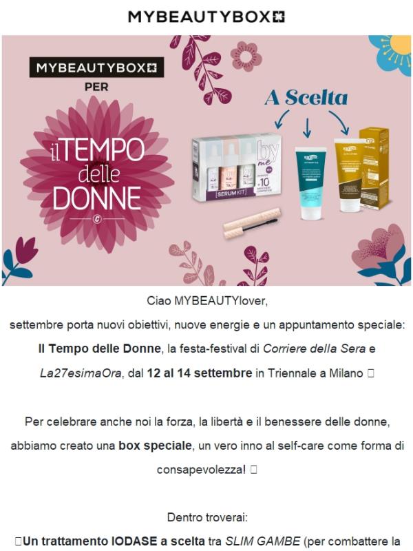 Ultimi giorni per l'esclusiva box dedicata a Il Tempo delle Donne!🎁