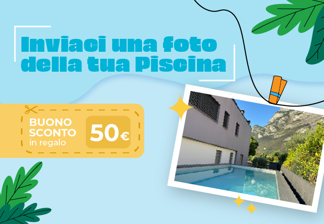 inviaci la foto della tua piscina per partecipare al concorso fotografico