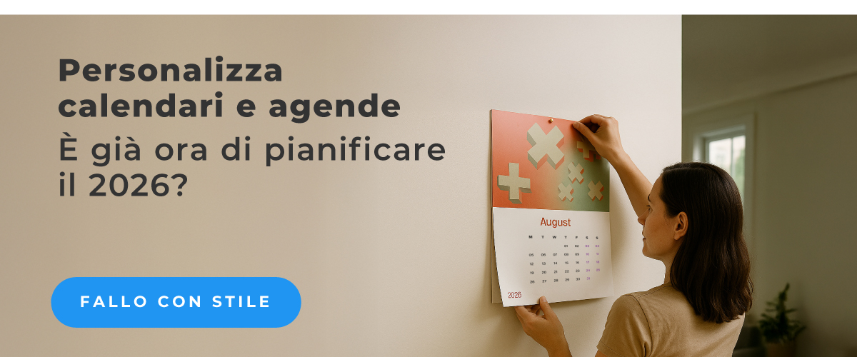 Personalizza calendari e agende 2026