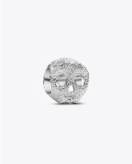 Textured Skull Mini Charm