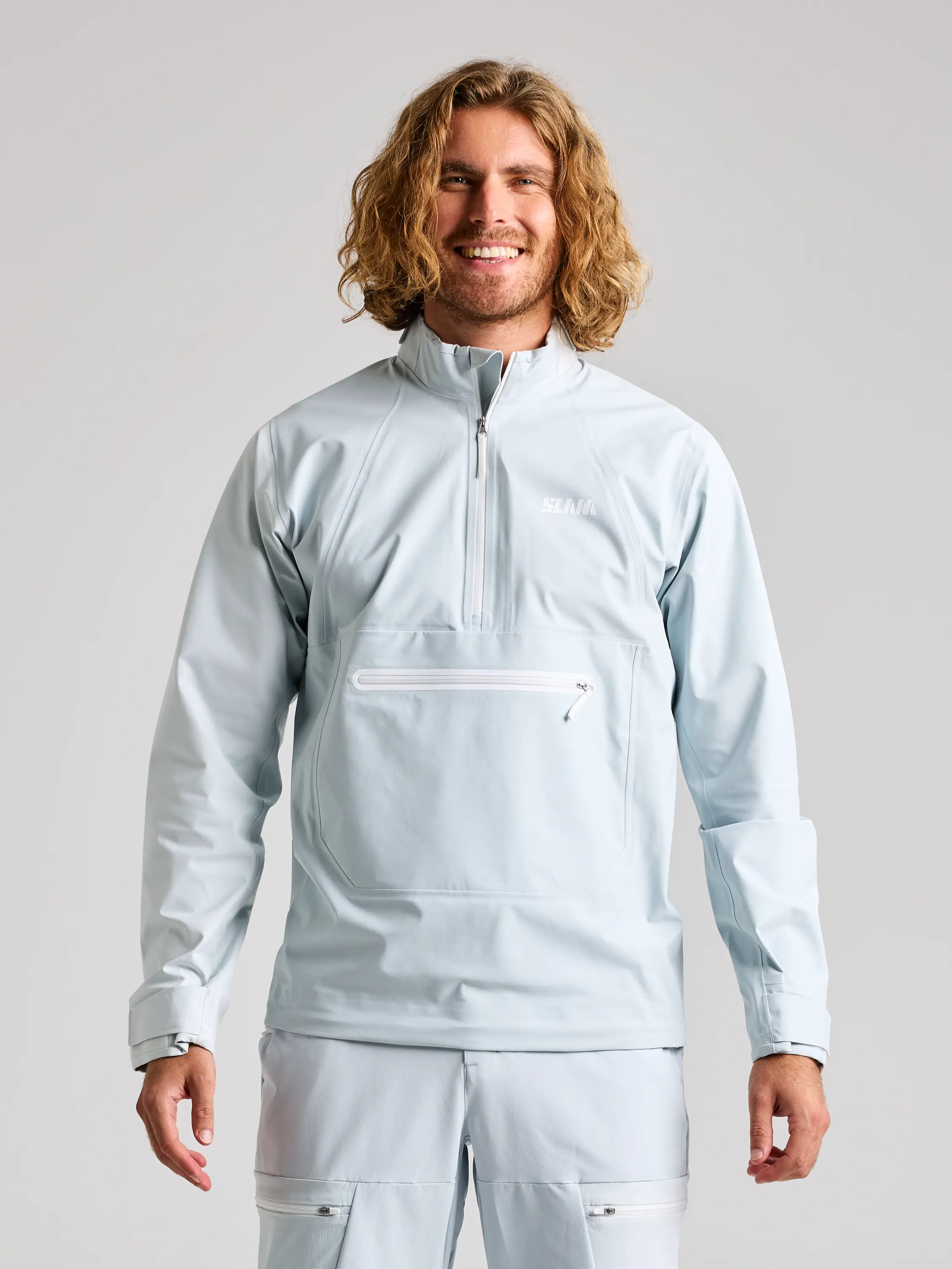 FOIL SPRAY TOP - CLIFF GREY / XS