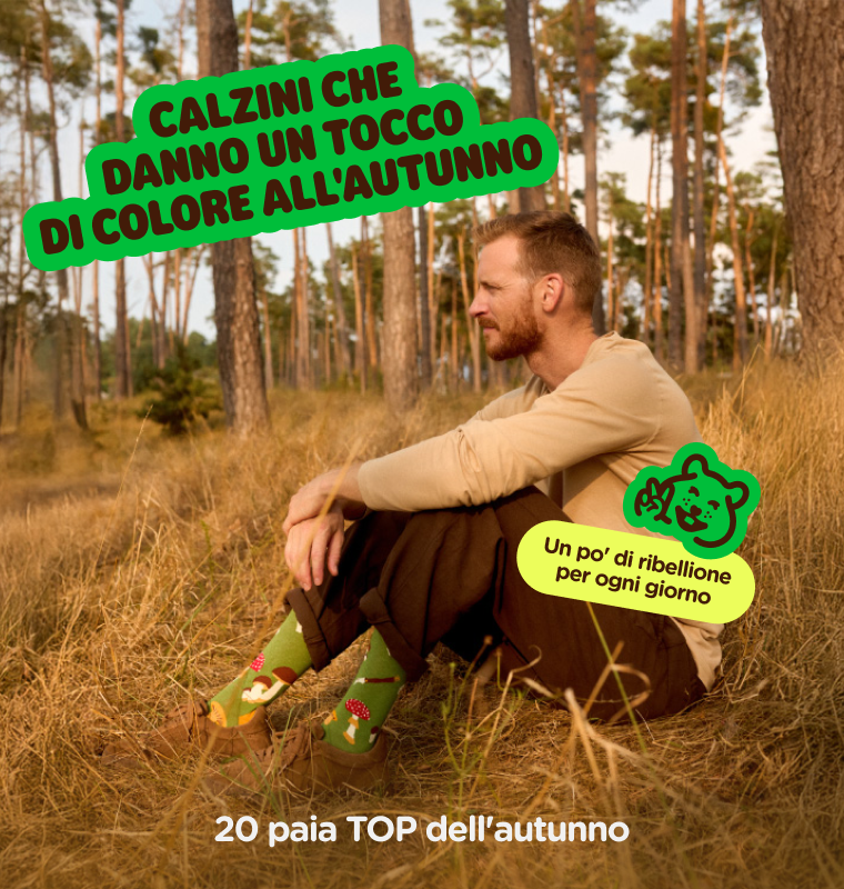  Calzini che danno un tocco di colore all'autunno