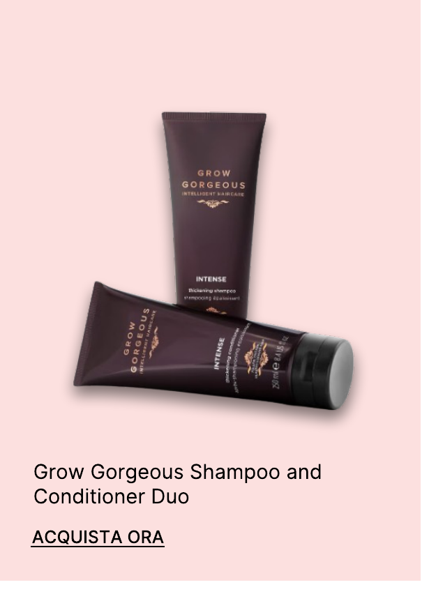 Grow Gorgeous Shampoo e Balsamo Intense Duo Grow Gorgeous