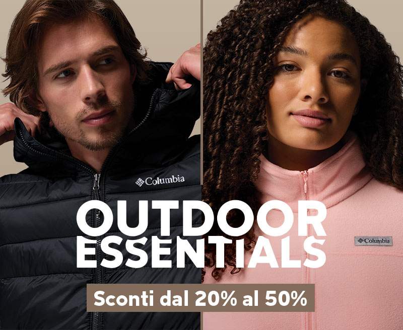 MUST-HAVE PER L'OUTDOOR Sconti dal 20% al 50%