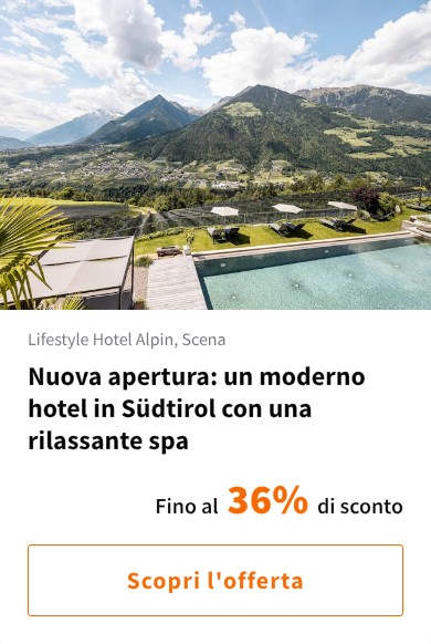 Nuova apertura: un moderno hotel in Südtirol con una rilassante spa