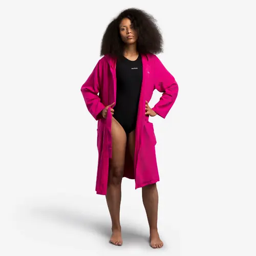 NABAIJI Accappatoio pallanuoto COTONE biologico donna rosa