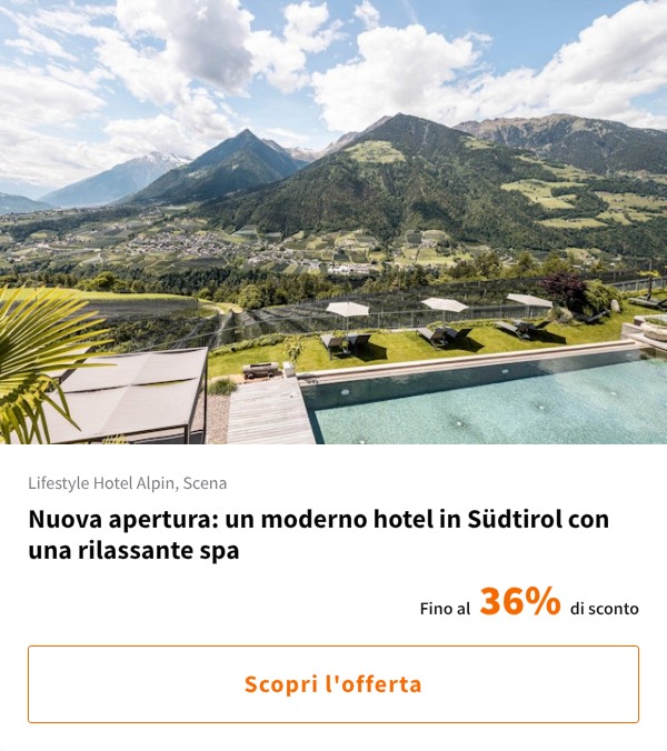 Nuova apertura: un moderno hotel in Südtirol con una rilassante spa