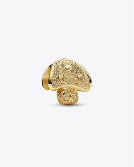 Textured Mushroom Mini Charm