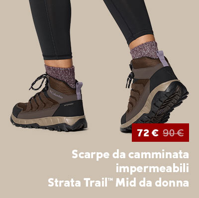 Women's Strata Trail™ Mid Waterproof Walking Shoe