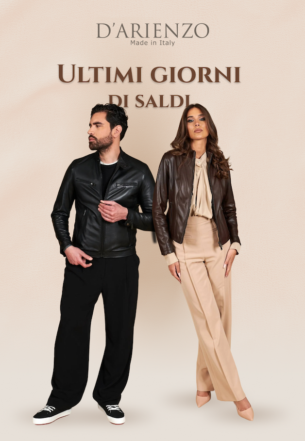 sconti fino al 70% su abbigliamento in pelle per l'ufficio