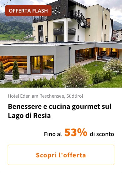 Benessere e cucina gourmet sul Lago di Resia