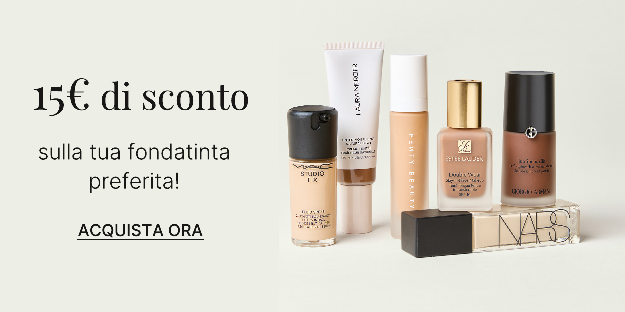 15 euro di sconto su fondatinte