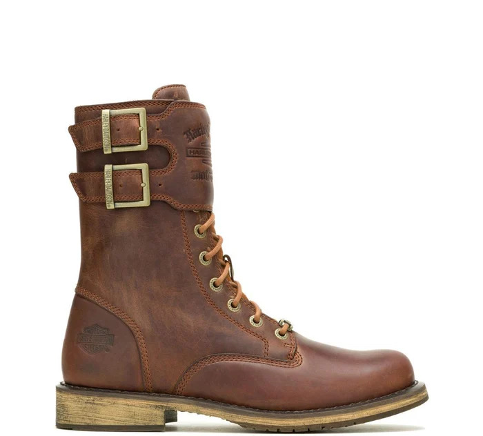 STIVALE ALTO VINTAGE DA MOTO, PER UOMO, CE