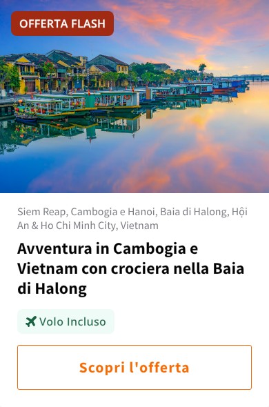 Avventura in Cambogia e Vietnam con crociera nella Baia di Halong
