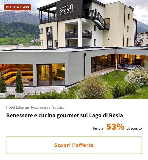Benessere e cucina gourmet sul Lago di Resia