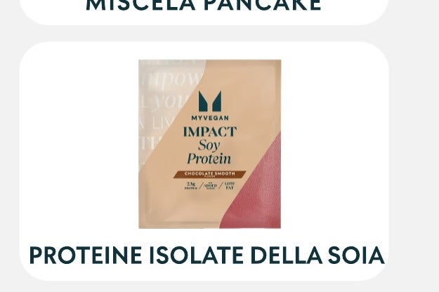 proteine isolate della soia