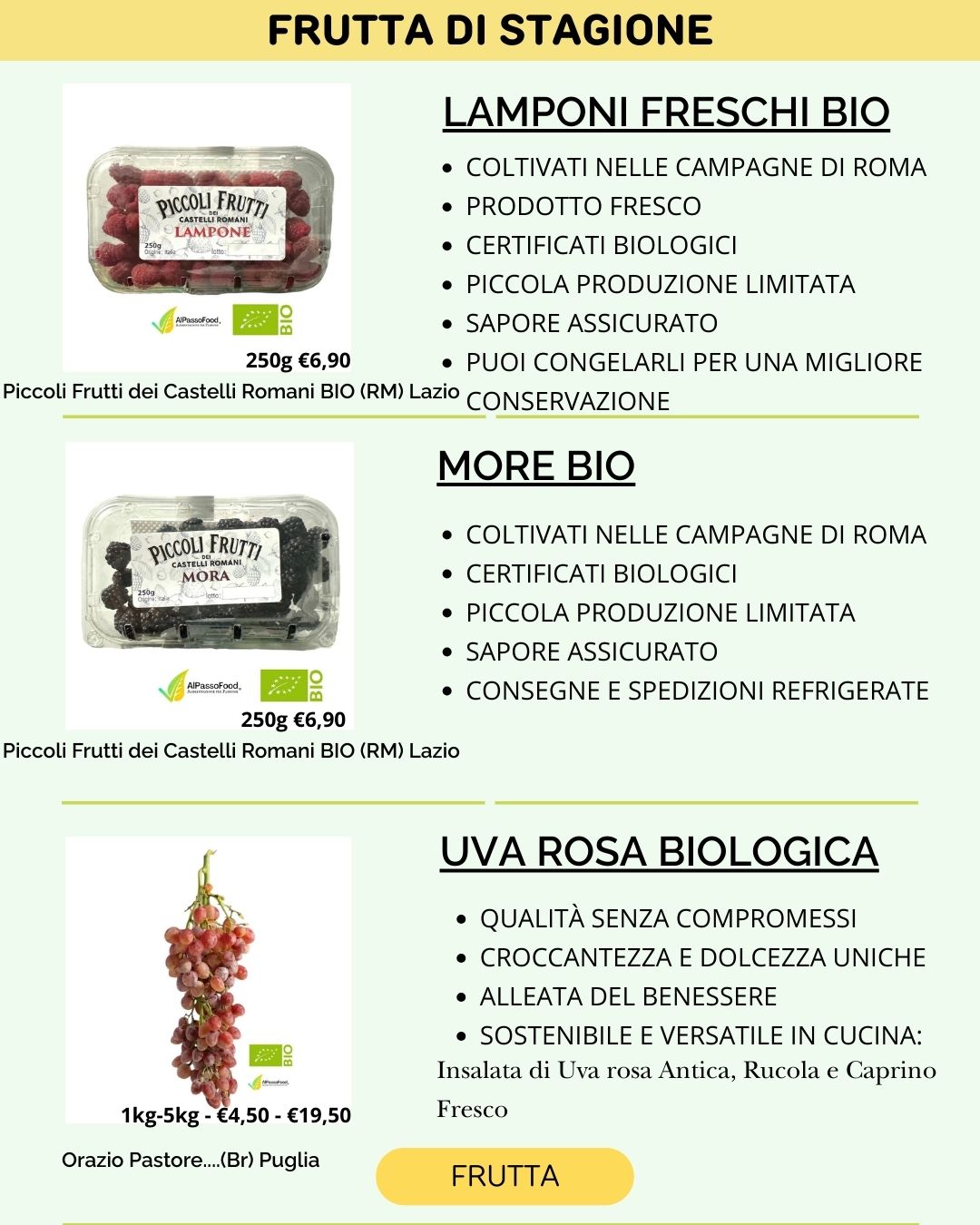 FRUTTA