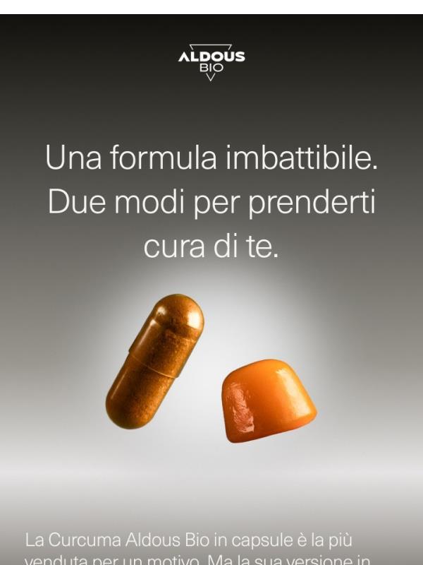 Curcuma Biologica ¿Capsule o Gommose?🥭