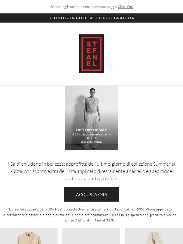 LAST DAY OF SALE | EXTRA 10% + FREE SHIPPING