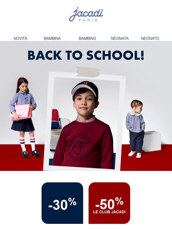 Back to school: must have per la scuola in promozione !