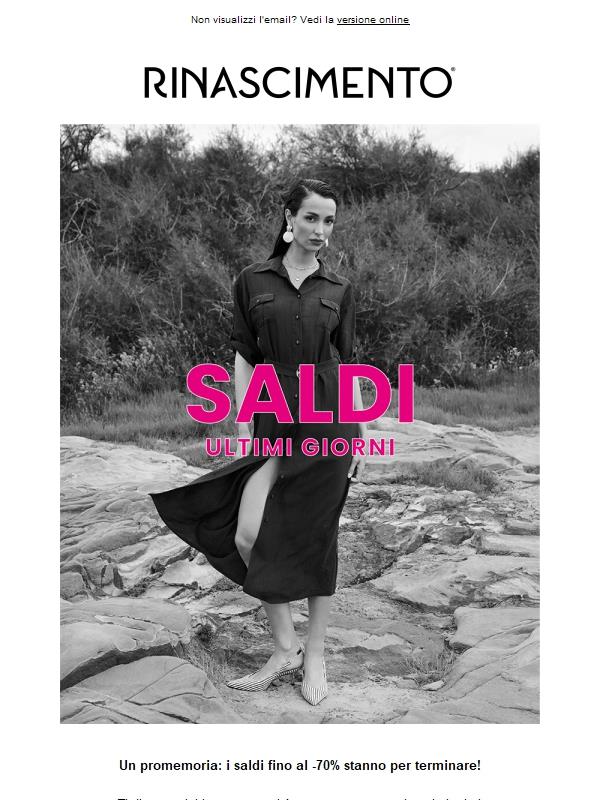 LAST CALL SALDI fino al -70%