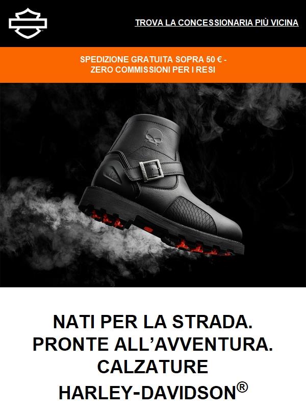 Inarrestabili su qualsiasi terreno. Calzature H-D