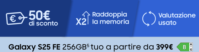 promozioni Galaxy S25 FE