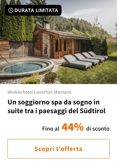 Un soggiorno spa da sogno in suite tra i paesaggi del Südtirol