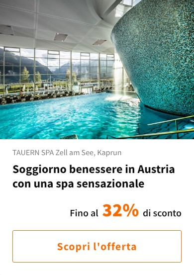 Soggiorno benessere in Austria con una spa sensazionale